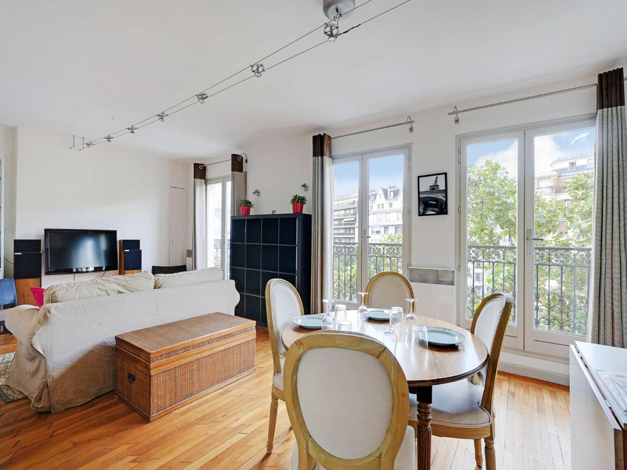 Charming - 1bd 4p - Ternes Porte Maillot *